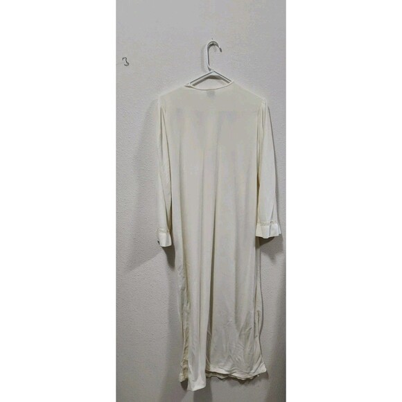 Carole  Vintage 100% Nylon Modestwear Winter  Maxi Nightgown Vacation Honeymoon - Picture 4 of 6